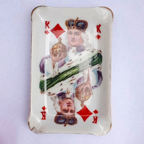 Vtg Card Ashtrays - Picture 2 of 8